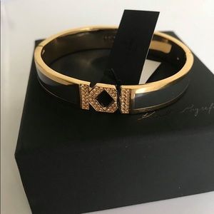NEW Karl Lagerfeld Swarovski bangle in box